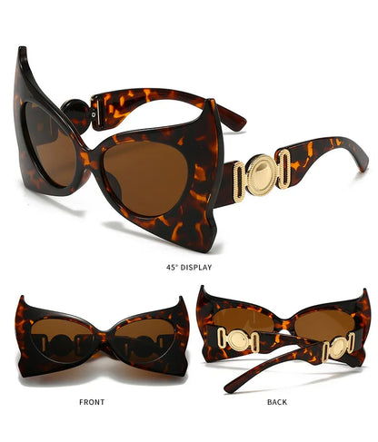Oversized Cat Eye Vintage Sunglasses