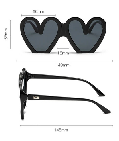 Love Heart Shaped Party Sunglasses