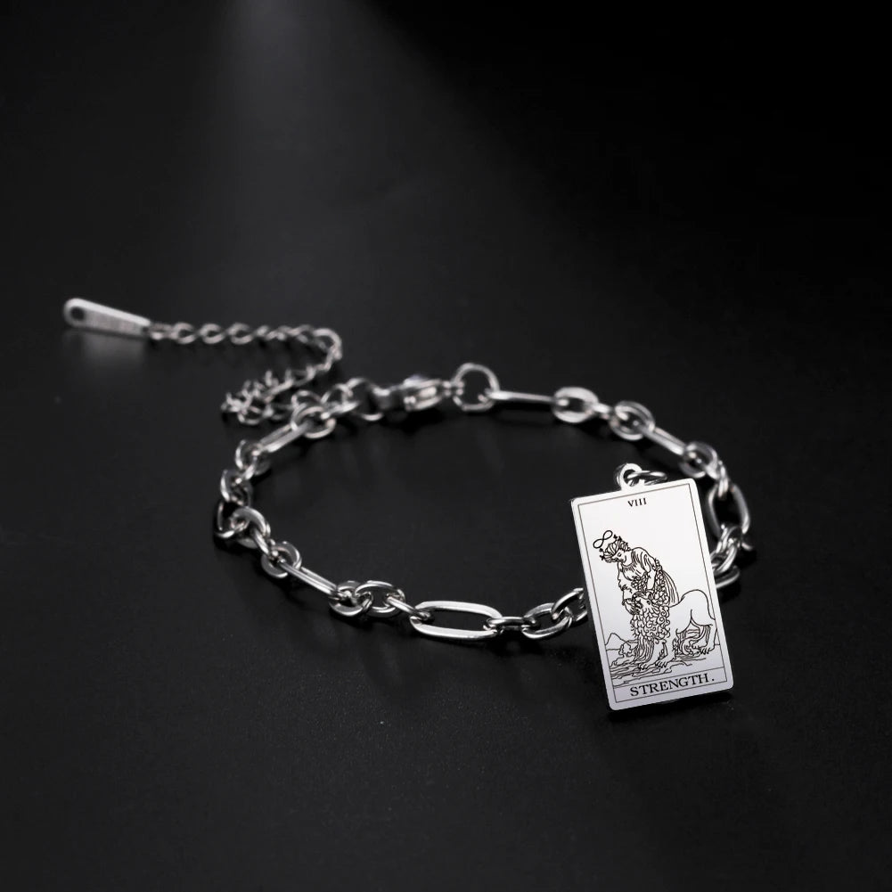 Tarot Card Charm Bracelet