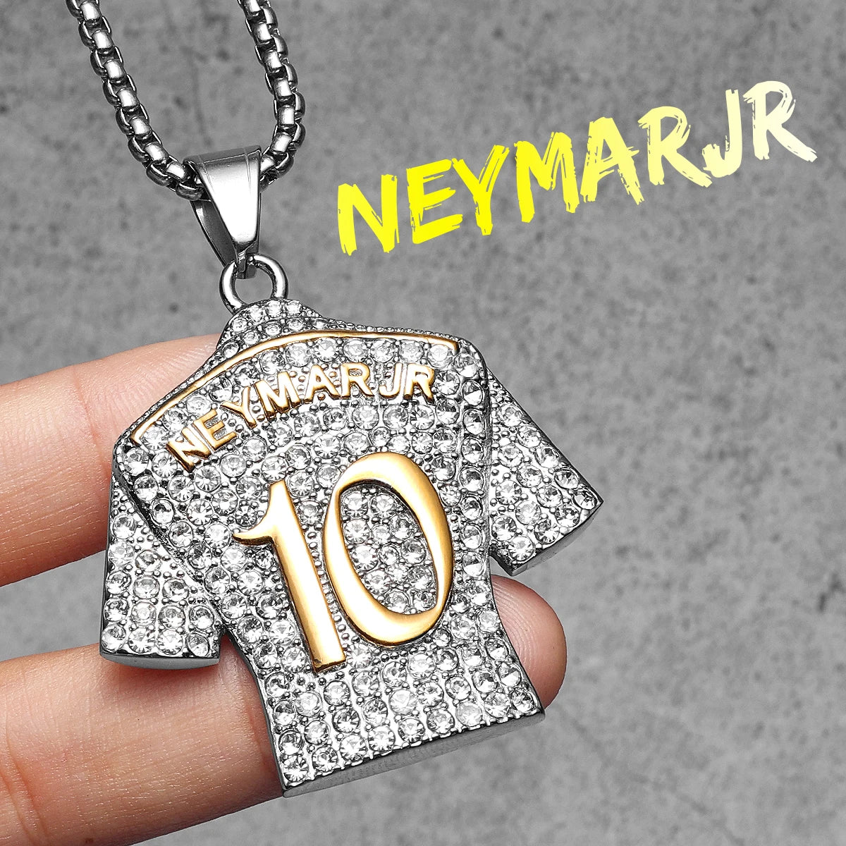 Football Jersey Pendant Necklace