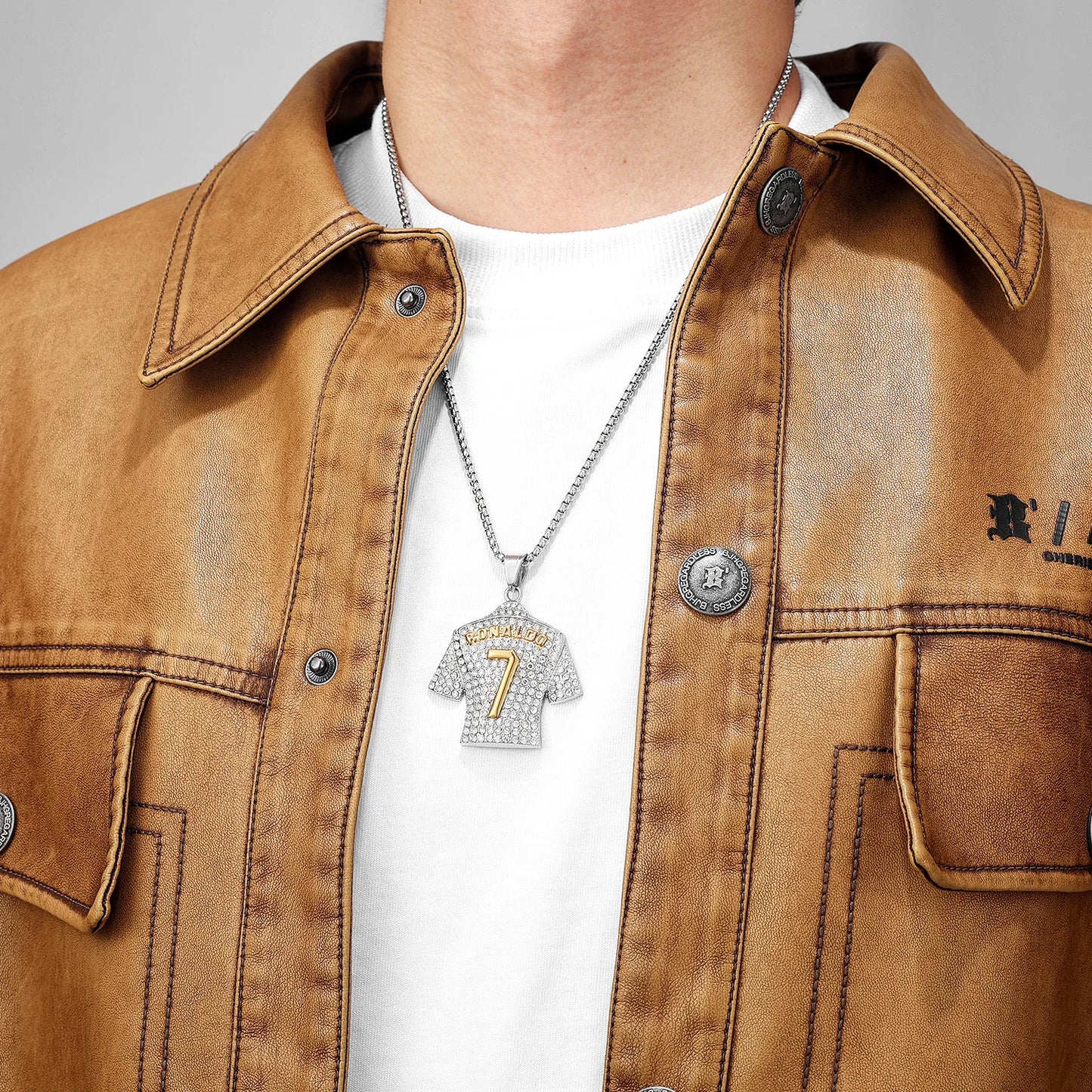 Football Jersey Pendant Necklace