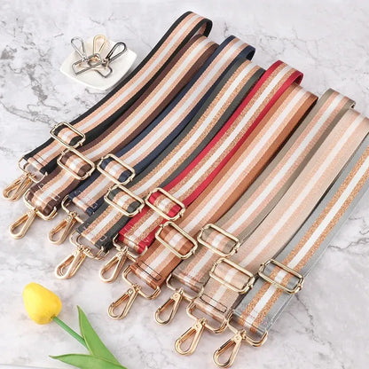 Fashion Stripe Adjustable Bag Strap