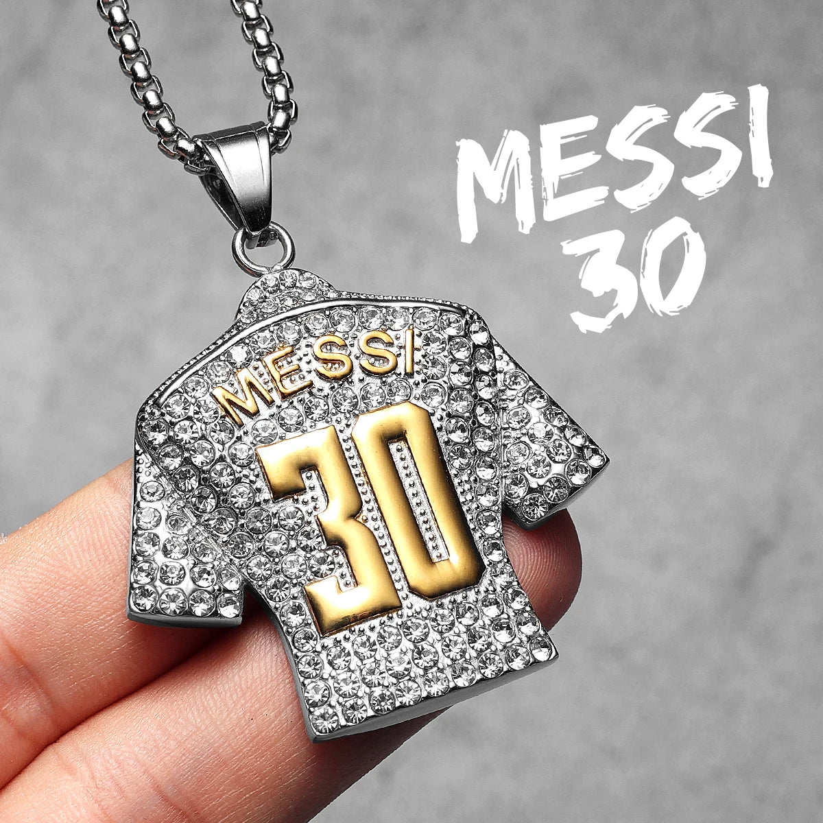 Football Jersey Pendant Necklace
