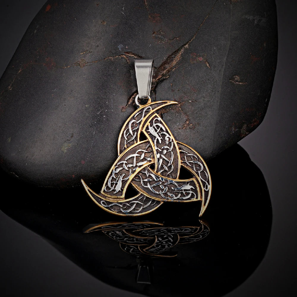 Celtic Knot Trinity Pendant Necklace