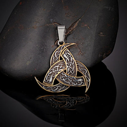 Celtic Knot Trinity Pendant Necklace