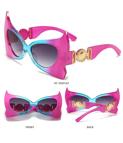 Oversized Cat Eye Vintage Sunglasses