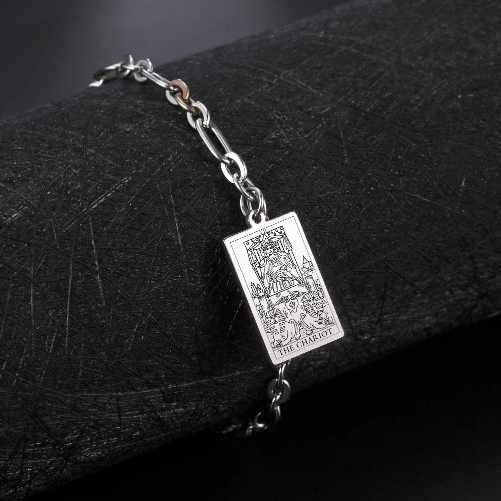 Tarot Card Charm Bracelet