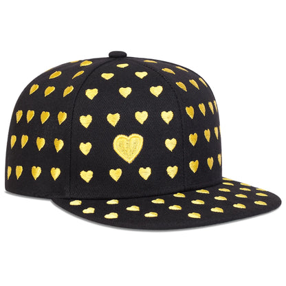 Poker Embroidery Hip-Hop Baseball Cap