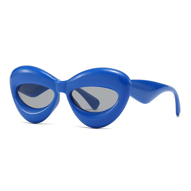 Oversized Lip-Shaped Sunglasses