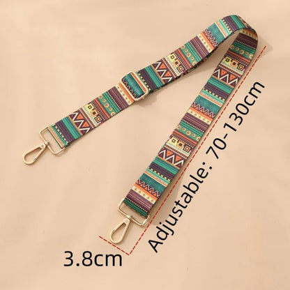 Geometric Design Adjustable Bag Strap