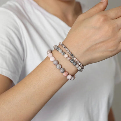 3pcs Set - Natural Agate Stone Bracelet