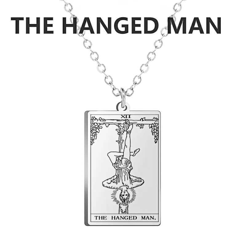 Tarot Card Pendant Necklace