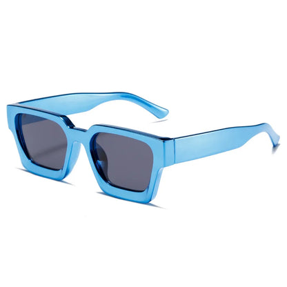 Retro Thick Frame Square Sunglasses