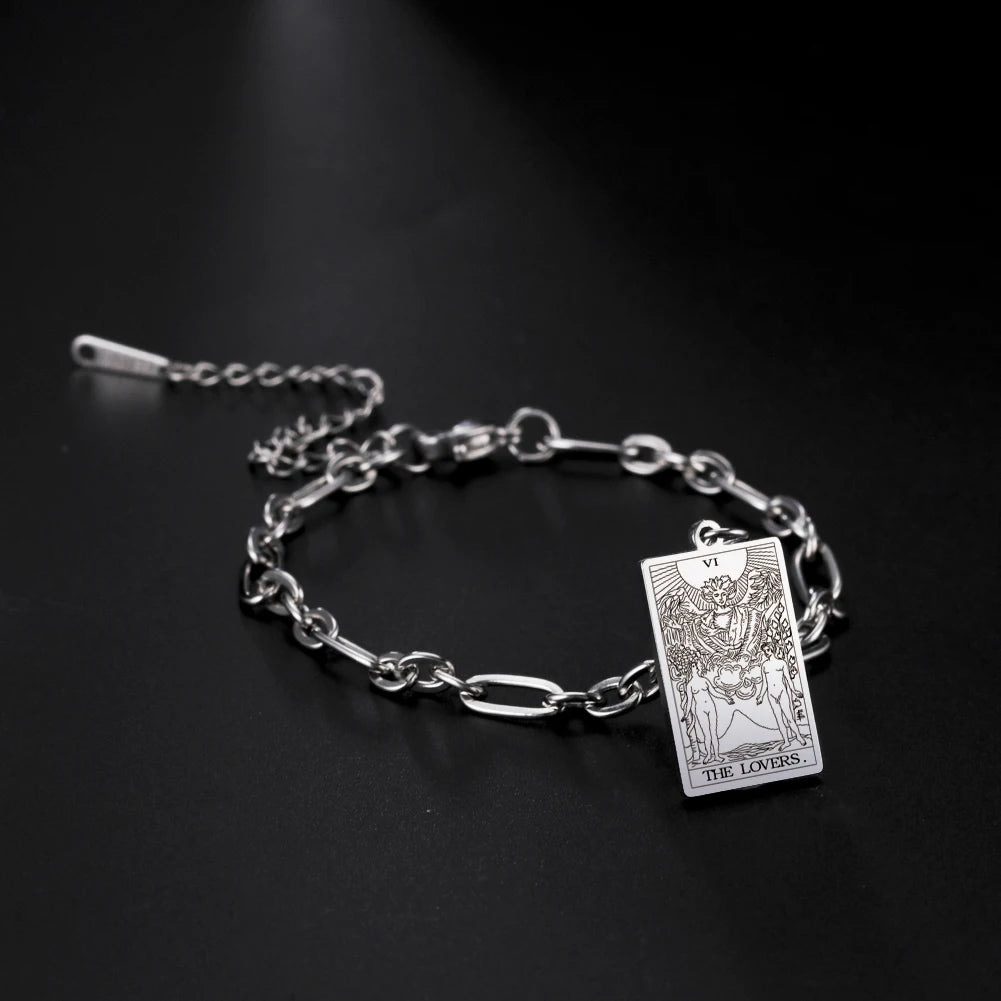Tarot Card Charm Bracelet