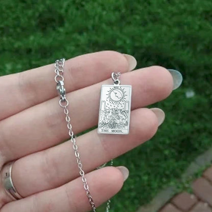 Tarot Card Pendant Necklace
