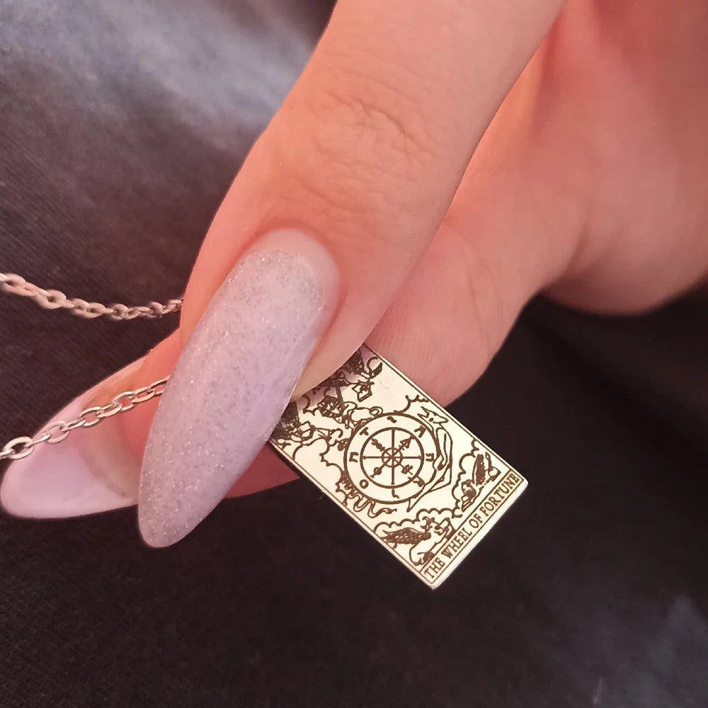 Tarot Card Pendant Necklace