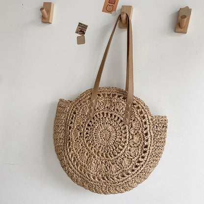 Bohemian Stylish Straw Beach Shoulder Bag