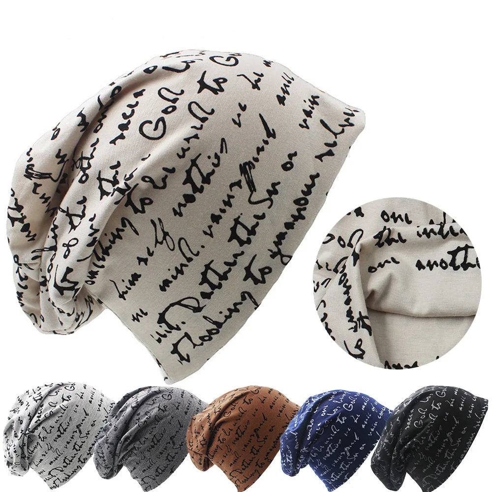 Cursive Script Beanie Hat