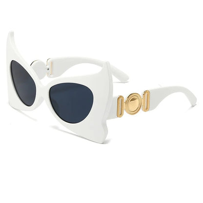 Oversized Cat Eye Vintage Sunglasses