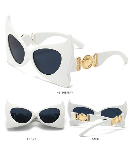 Oversized Cat Eye Vintage Sunglasses