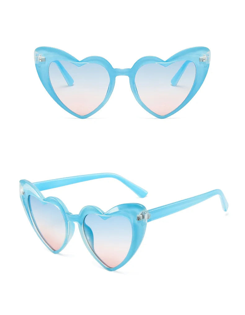 Trendy Heart-Shaped Sunglasses