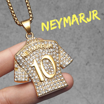 Football Jersey Pendant Necklace