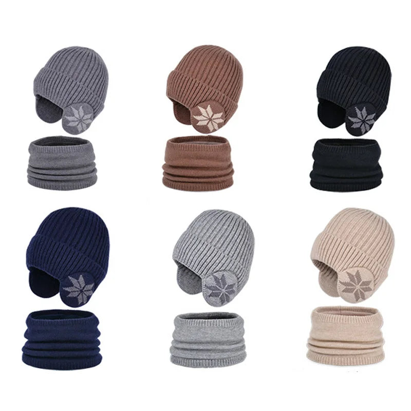 Kids Beanie Hat and Neck Warmer Set