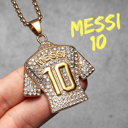 Football Jersey Pendant Necklace