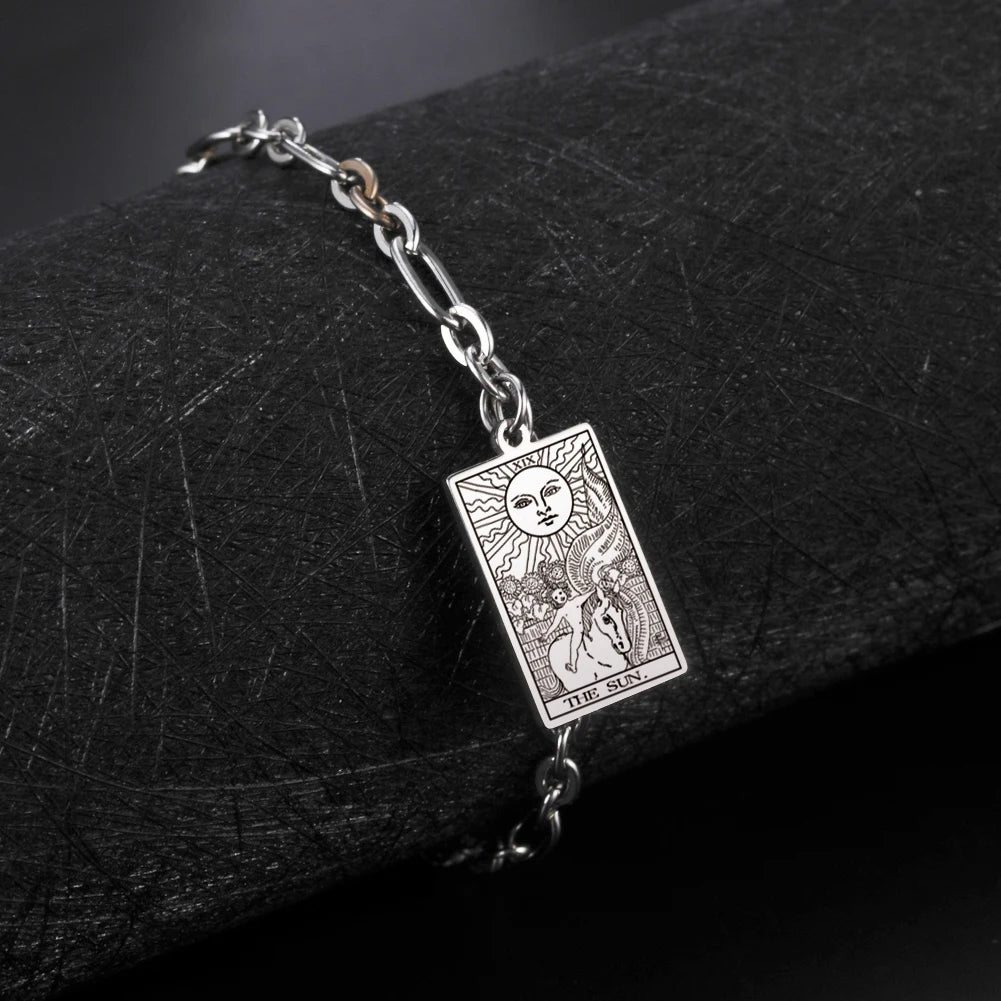 Tarot Card Charm Bracelet