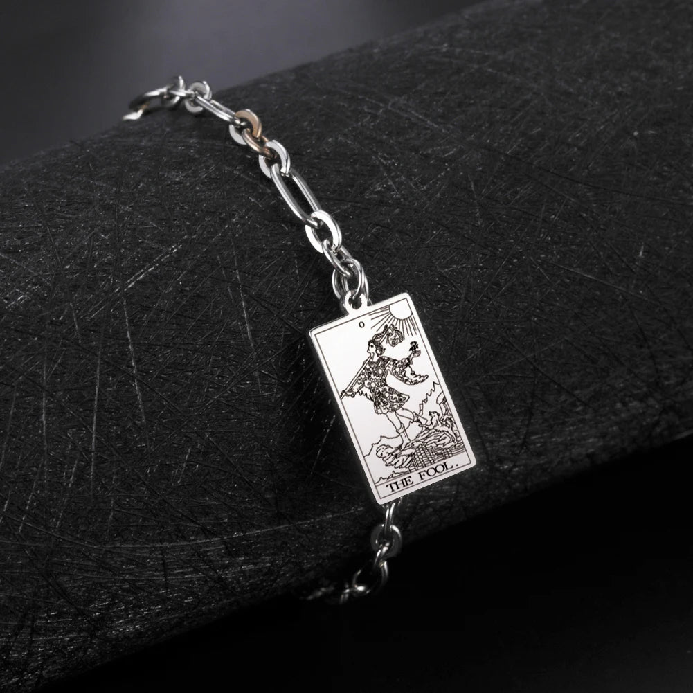 Tarot Card Charm Bracelet