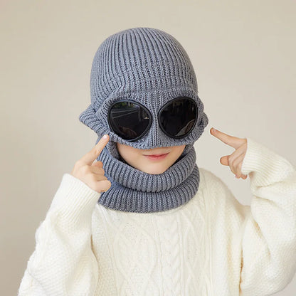 Kids Goggles Beanie and Neck Warmer Set