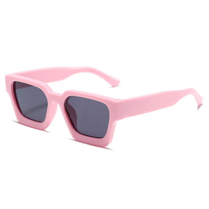 Retro Thick Frame Square Sunglasses