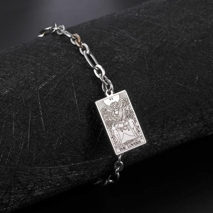 Tarot Card Charm Bracelet