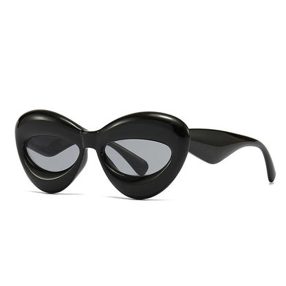 Oversized Lip-Shaped Sunglasses