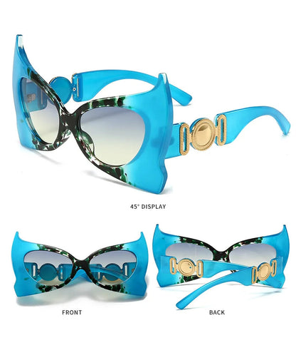 Oversized Cat Eye Vintage Sunglasses