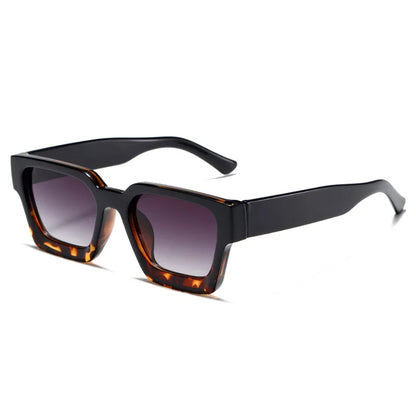 Retro Thick Frame Square Sunglasses
