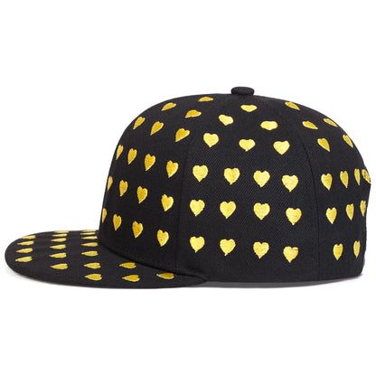 Poker Embroidery Hip-Hop Baseball Cap