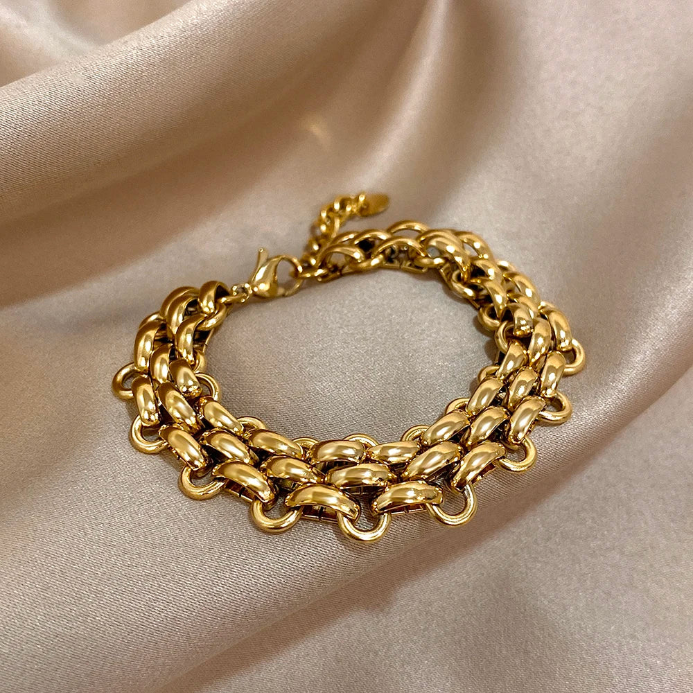 Chunky Link Chain Bracelet