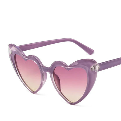 Trendy Heart-Shaped Sunglasses