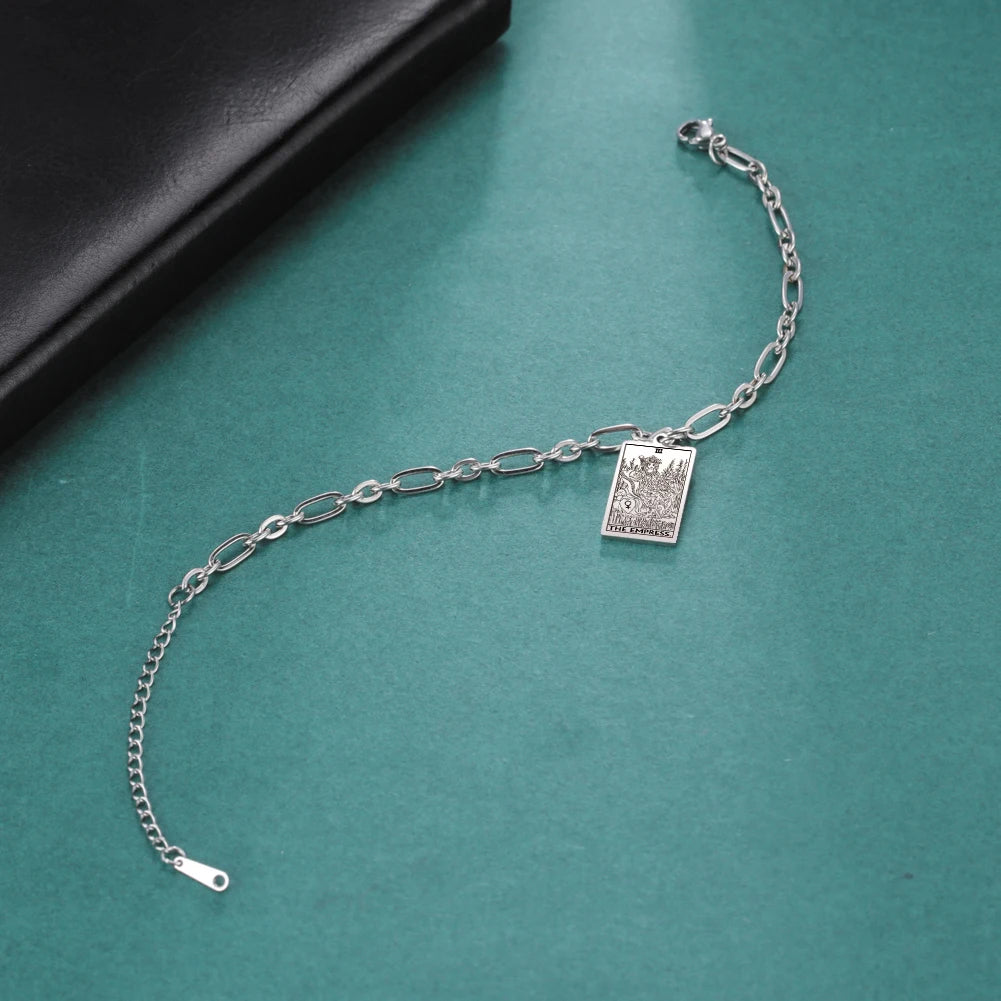 Tarot Card Charm Bracelet