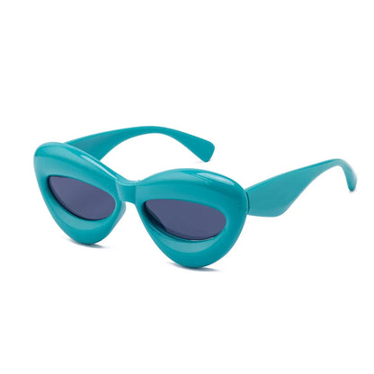 Oversized Lip-Shaped Sunglasses