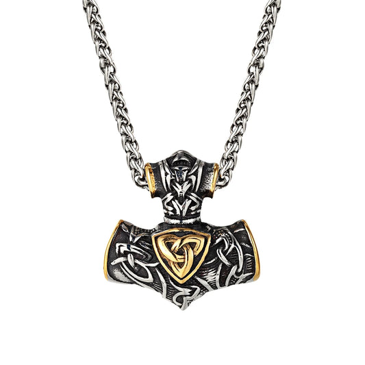 Viking Amulet Pendant Necklace