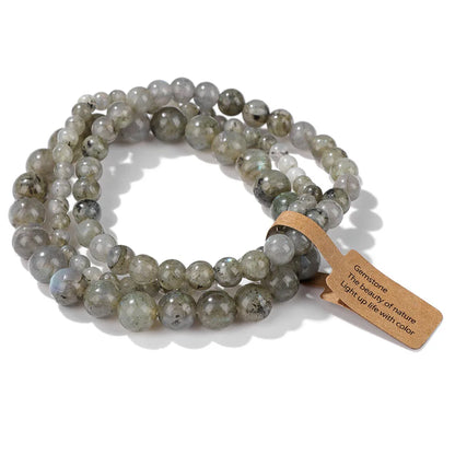 3pcs Set - Natural Agate Stone Bracelet
