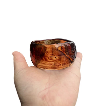 Vintage Resin Bangle Bracelet