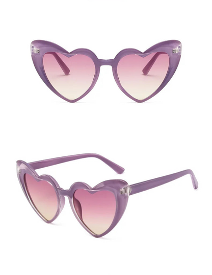 Trendy Heart-Shaped Sunglasses