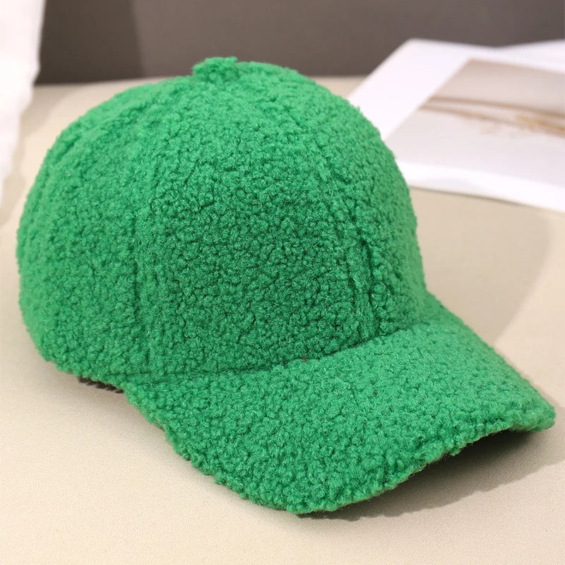 Plush Baseball Cap