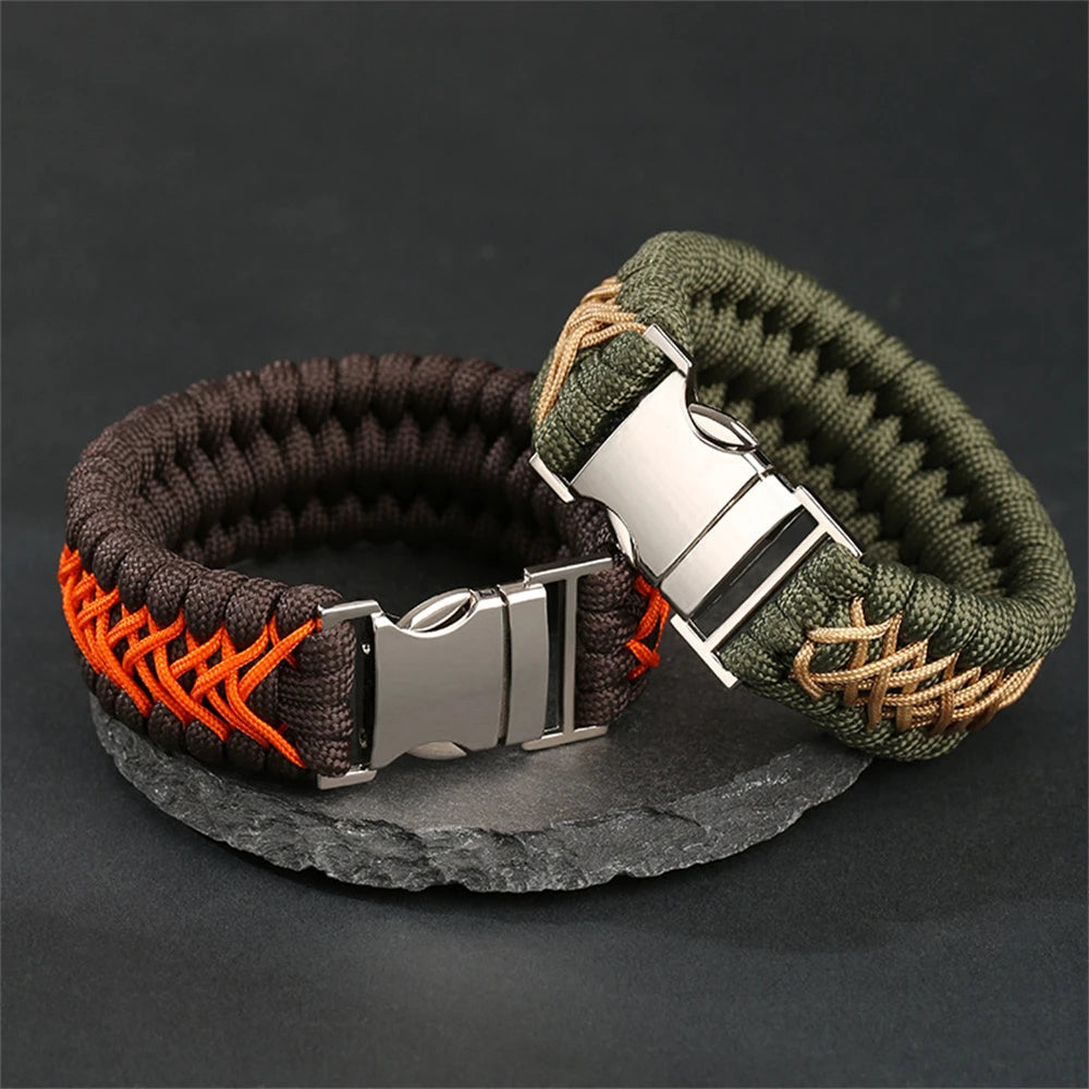 Braided Survival Paracord Bracelet