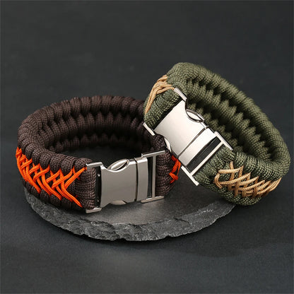 Braided Survival Paracord Bracelet