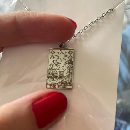 Tarot Card Pendant Necklace