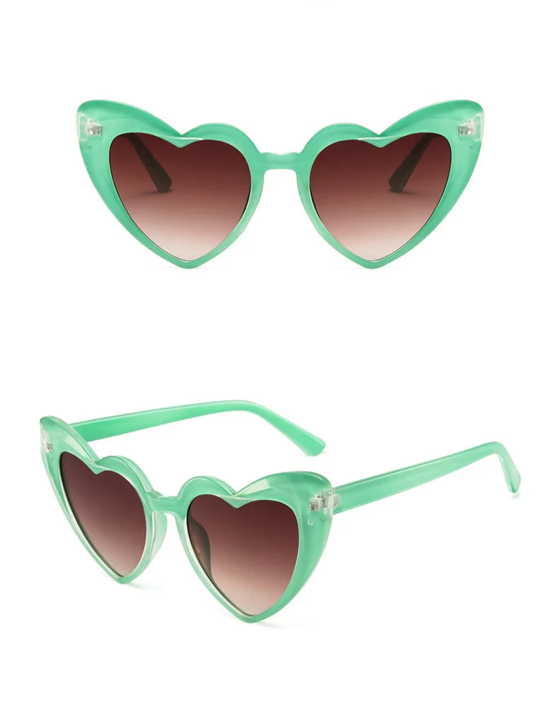 Trendy Heart-Shaped Sunglasses
